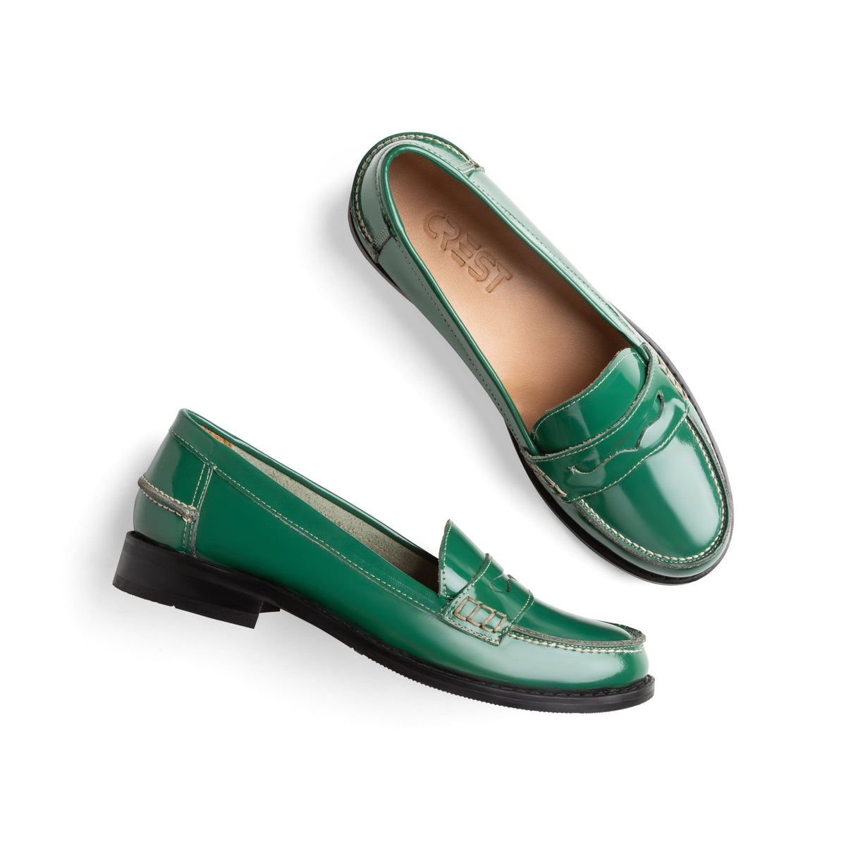 Emmeline | Women College | Green - Crestshoes