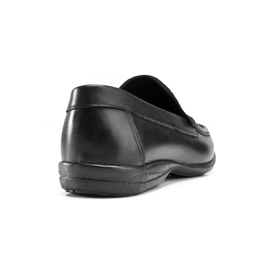 Essential Leather Loafers -Black