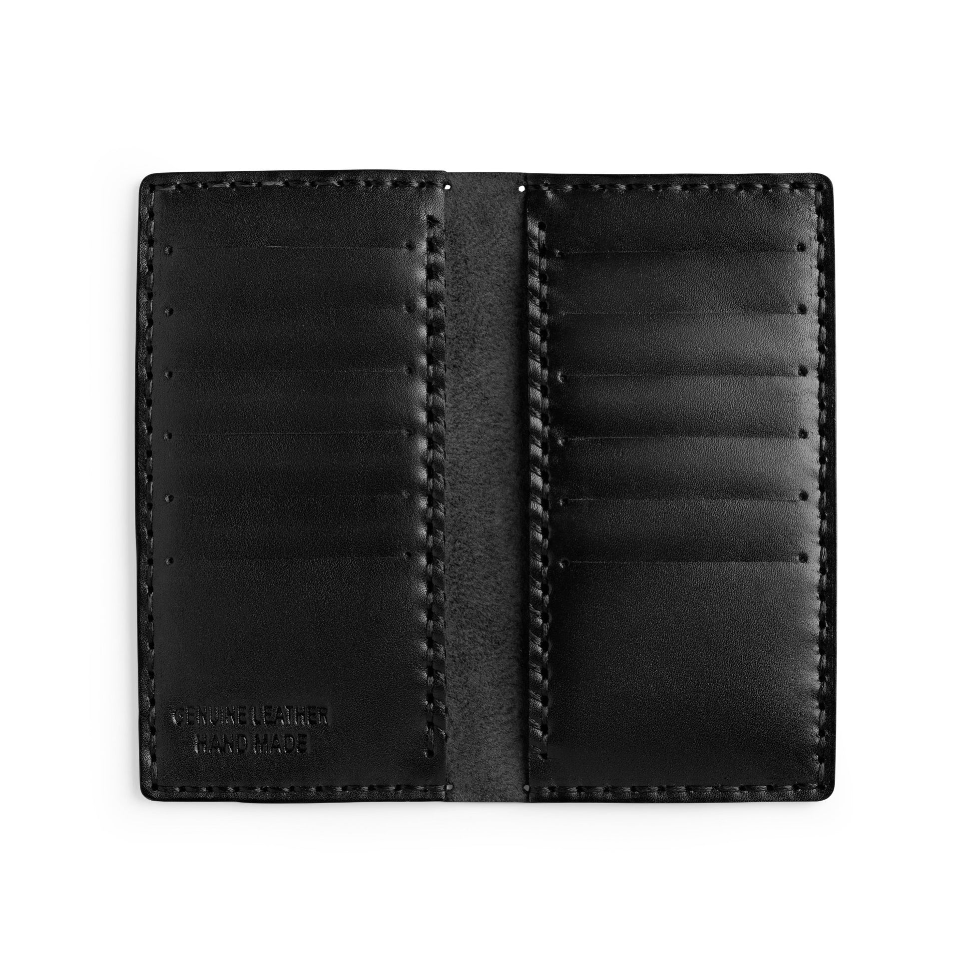 fold Card Holder - Black - Crestshoes