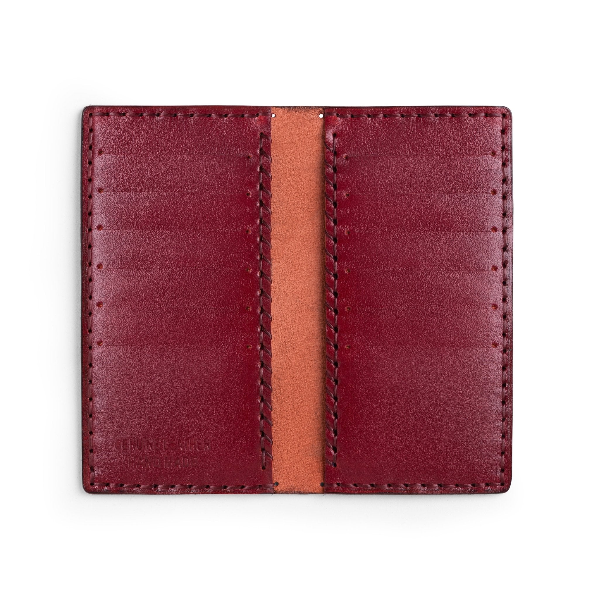 fold Card Holder - Burgundy - Crestshoes