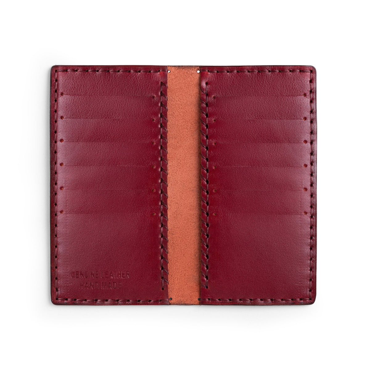 fold Card Holder - Burgundy - Crestshoes