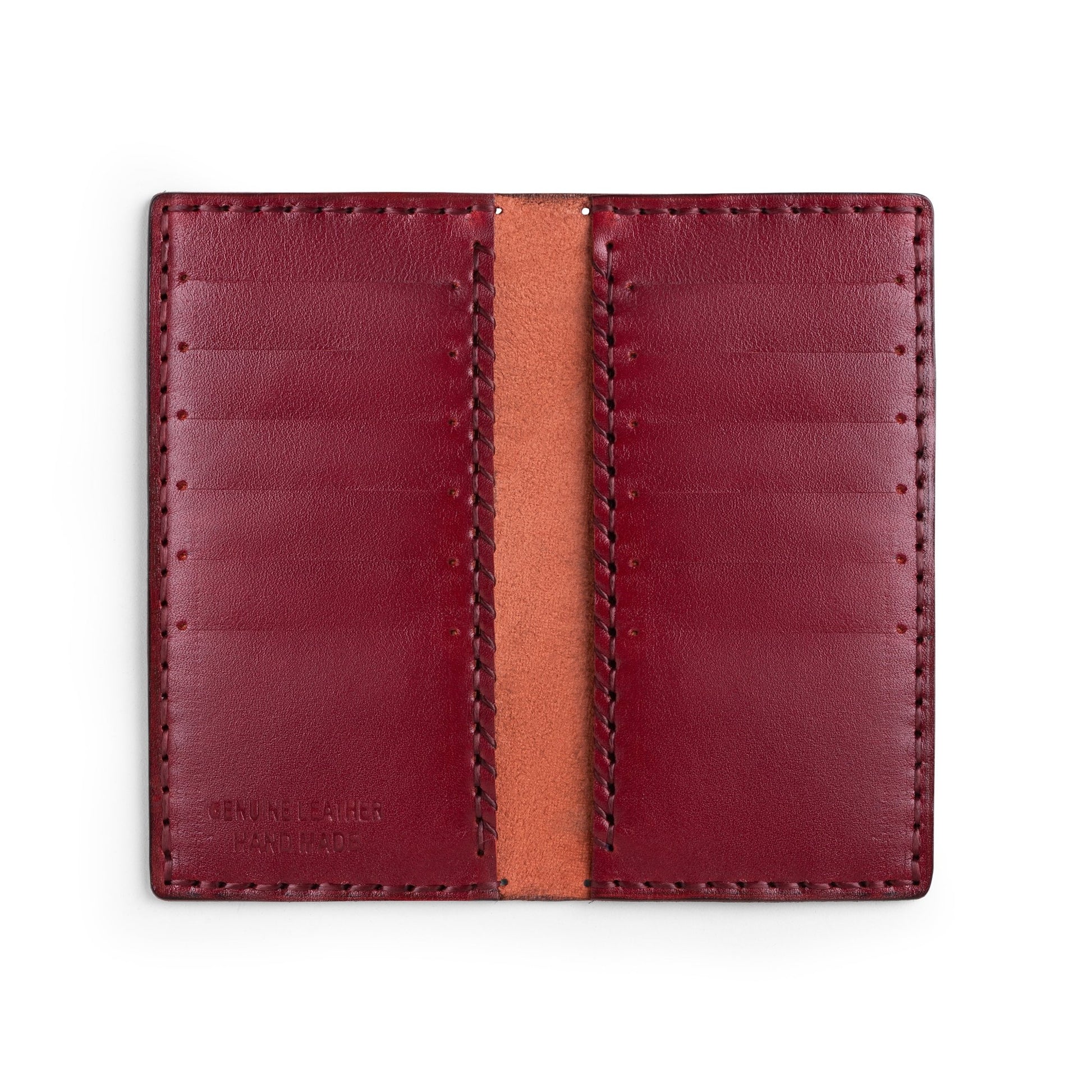 fold Card Holder - Burgundy - Crestshoes