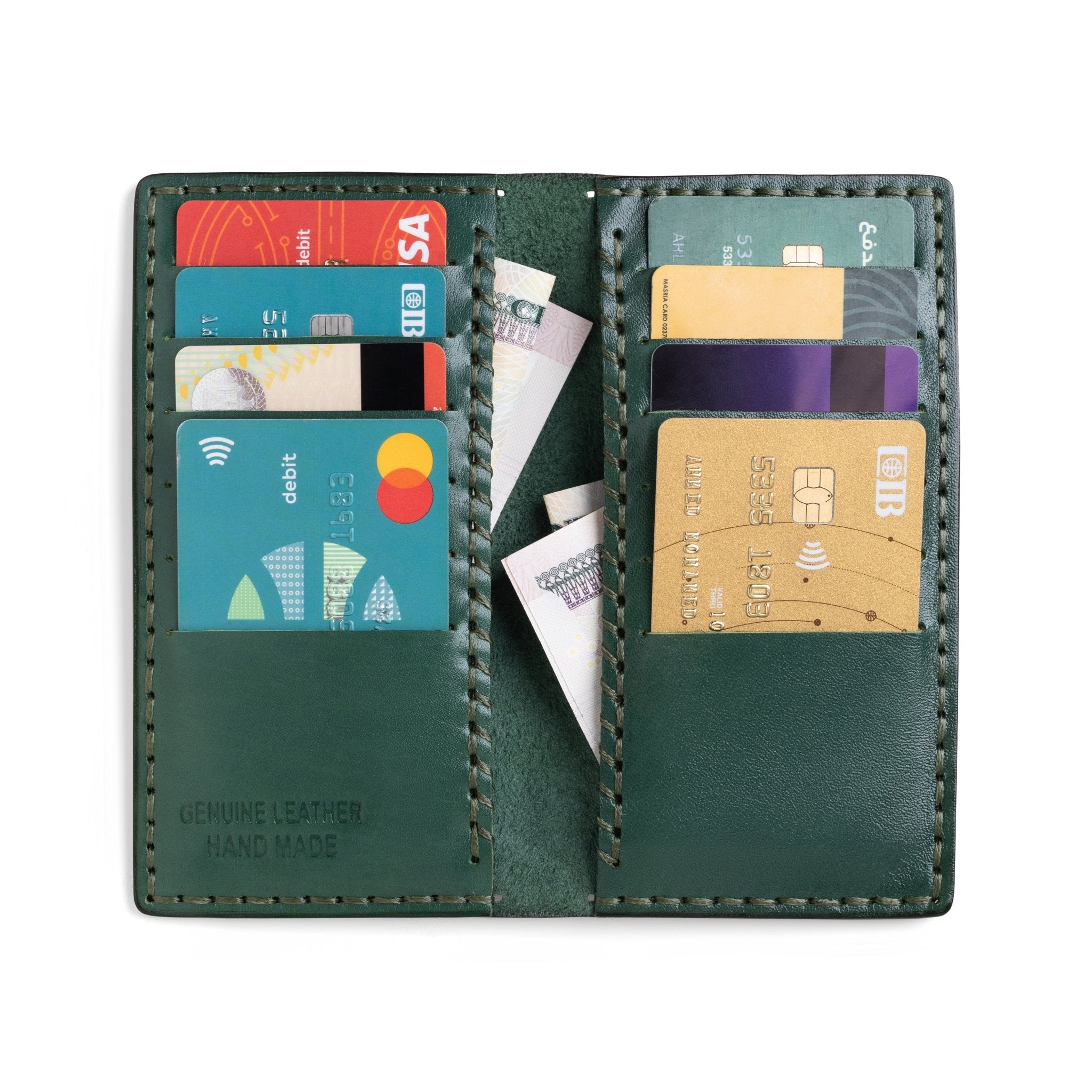 fold Card Holder - Green - Crestshoes