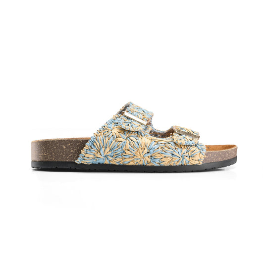 Glow Up Slides - Baby Blue