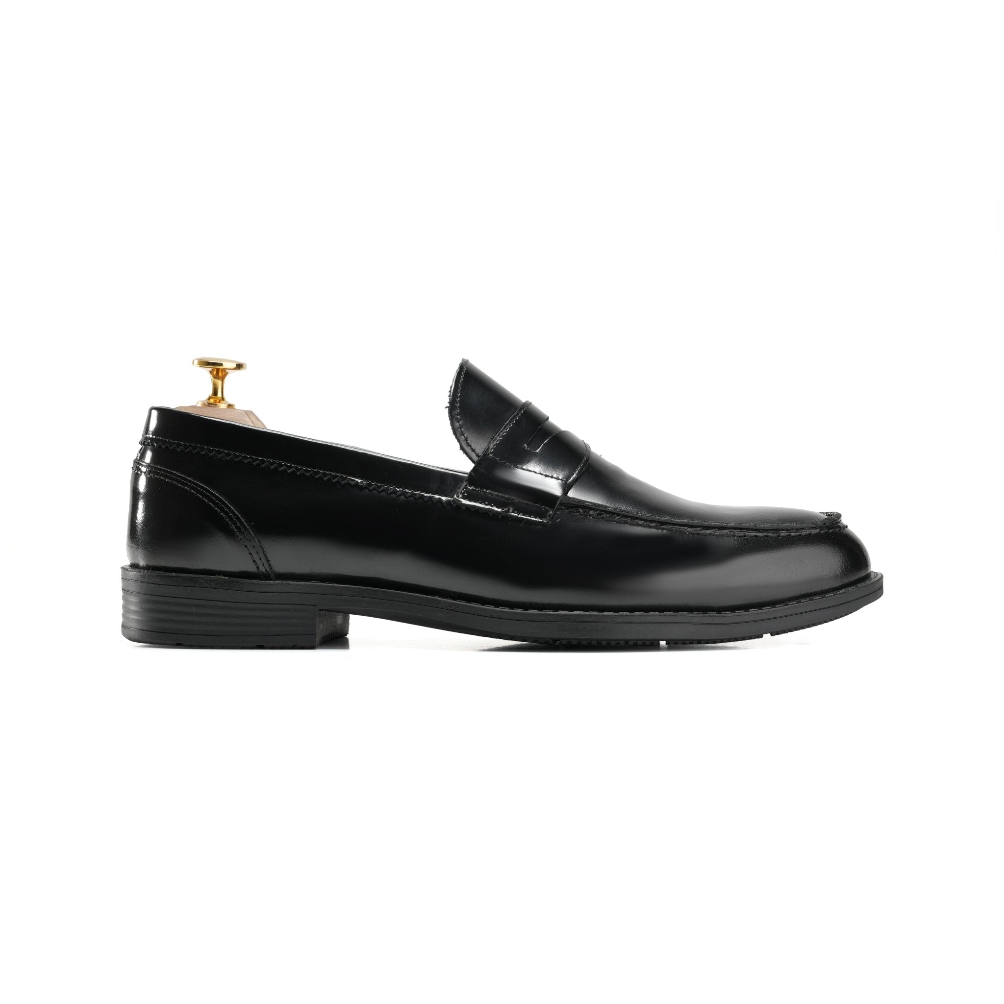 Heritage Leather Footwear - Black - Crestshoes