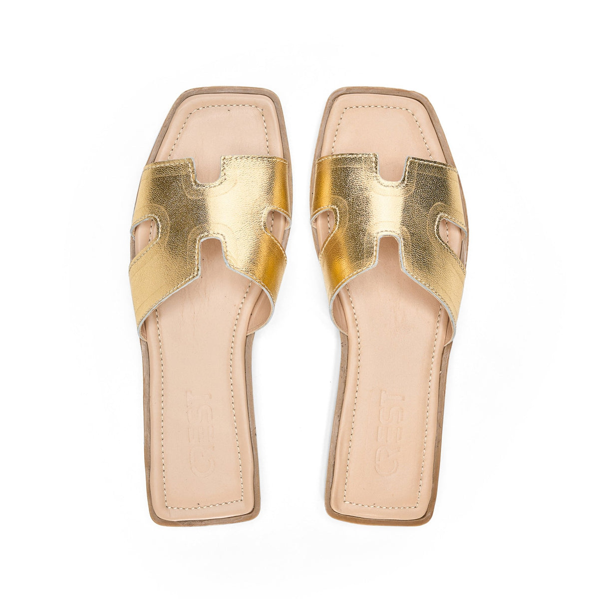 High Gloss Comfort - Gold - Crestshoes