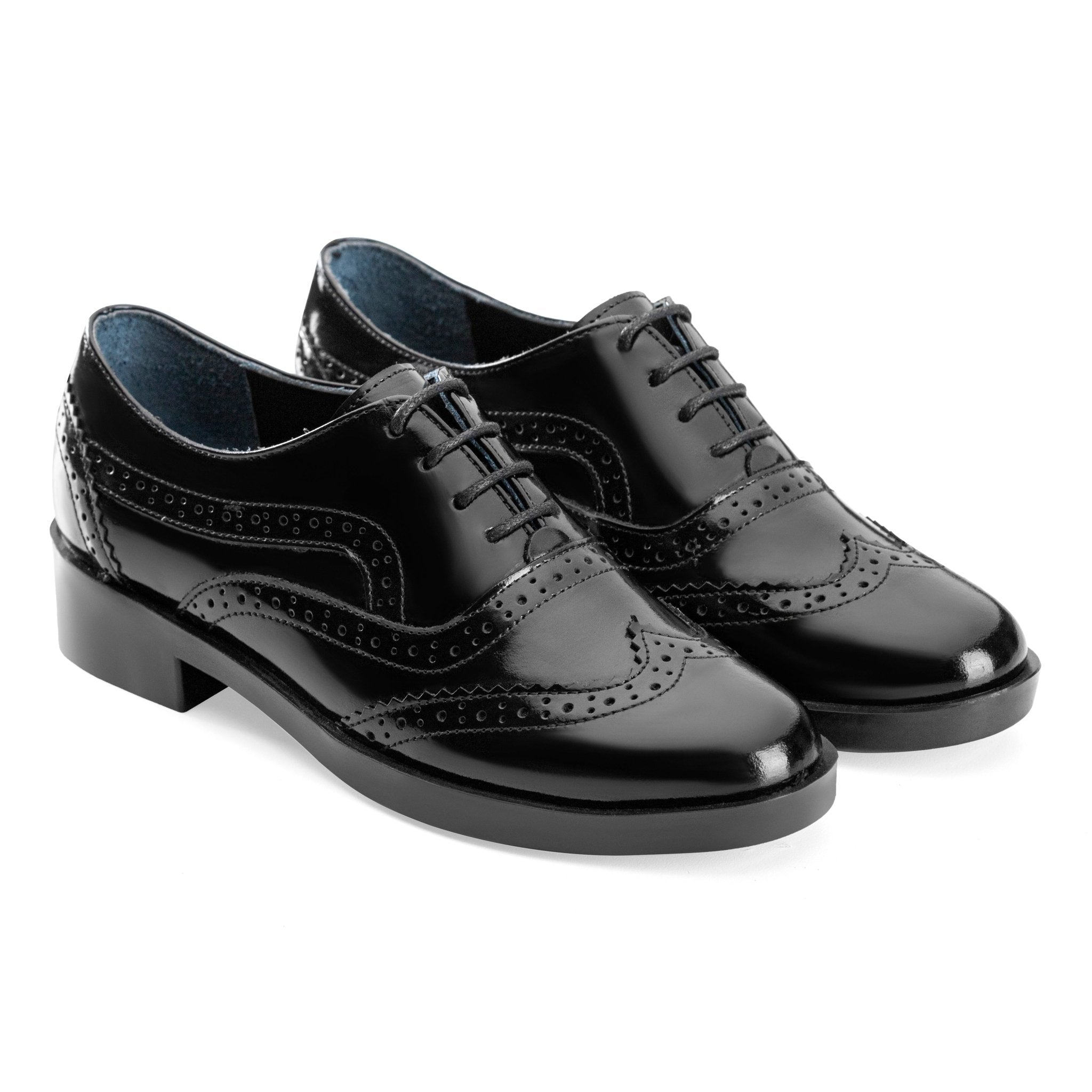 Juniper | Women Oxfords Black Verne - Crestshoes