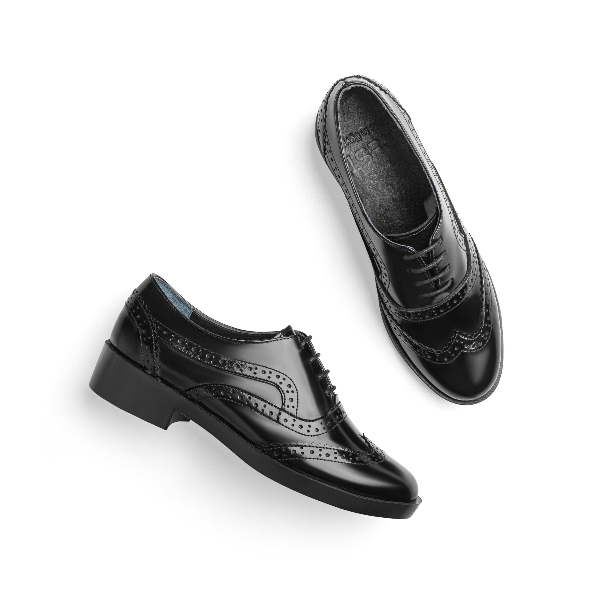 Juniper | Women Oxfords Black Verne - Crestshoes