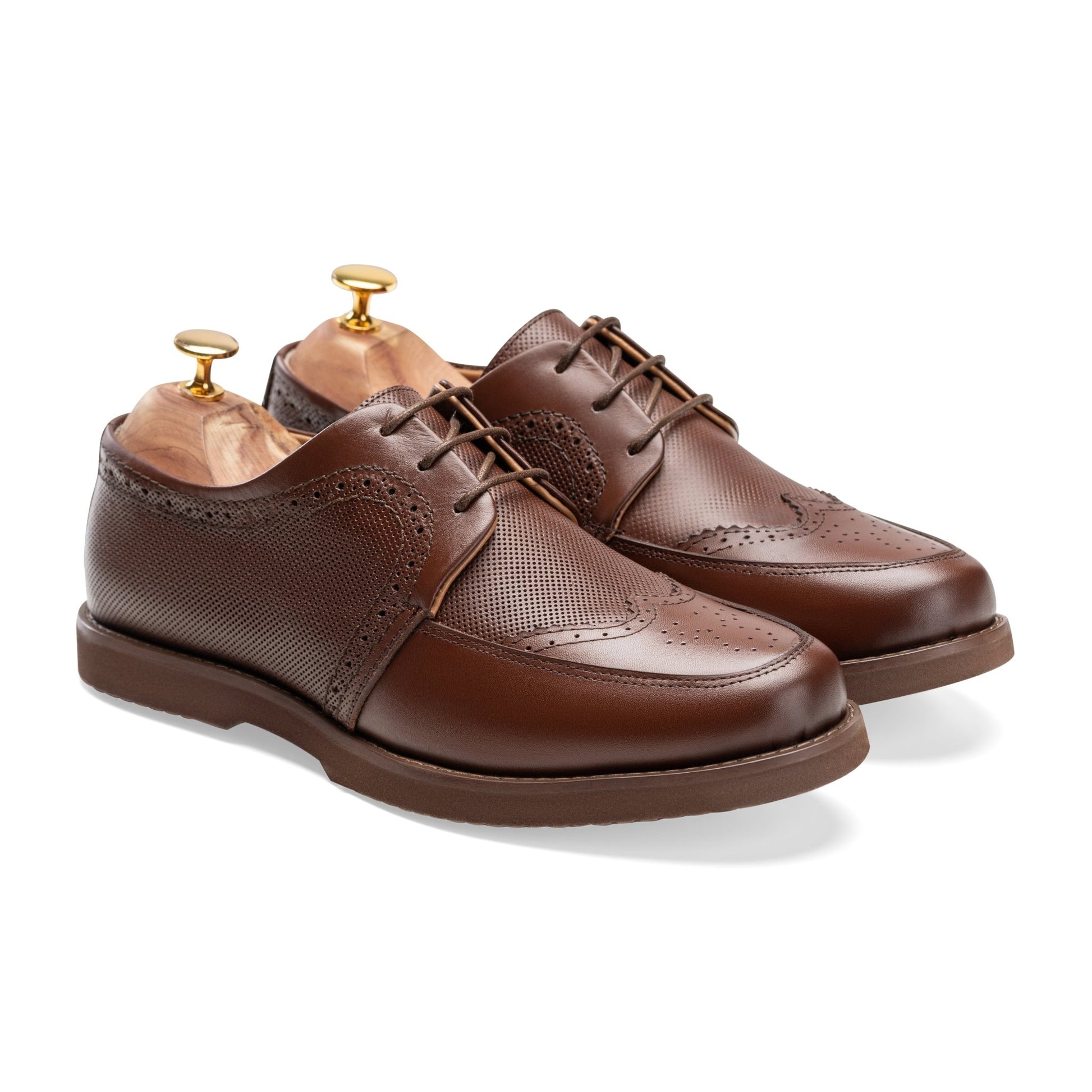 Lusso Genuine Leather Men's Casual Classic Shoes - Crestshoes