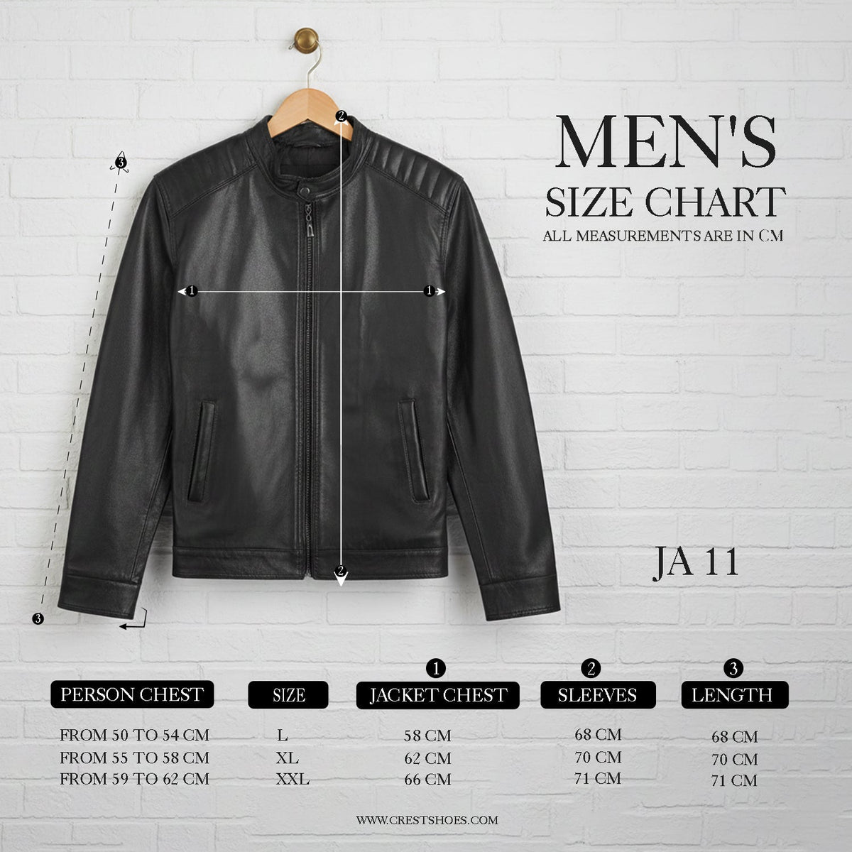 LuxeCraft Urban Jacket - Crestshoes