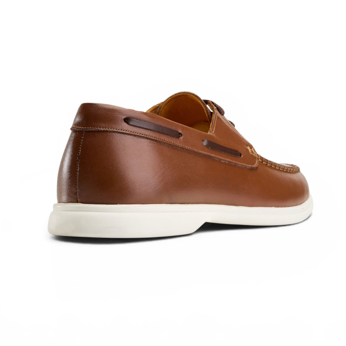 Marina Leather Deck Shoe - Crestshoes
