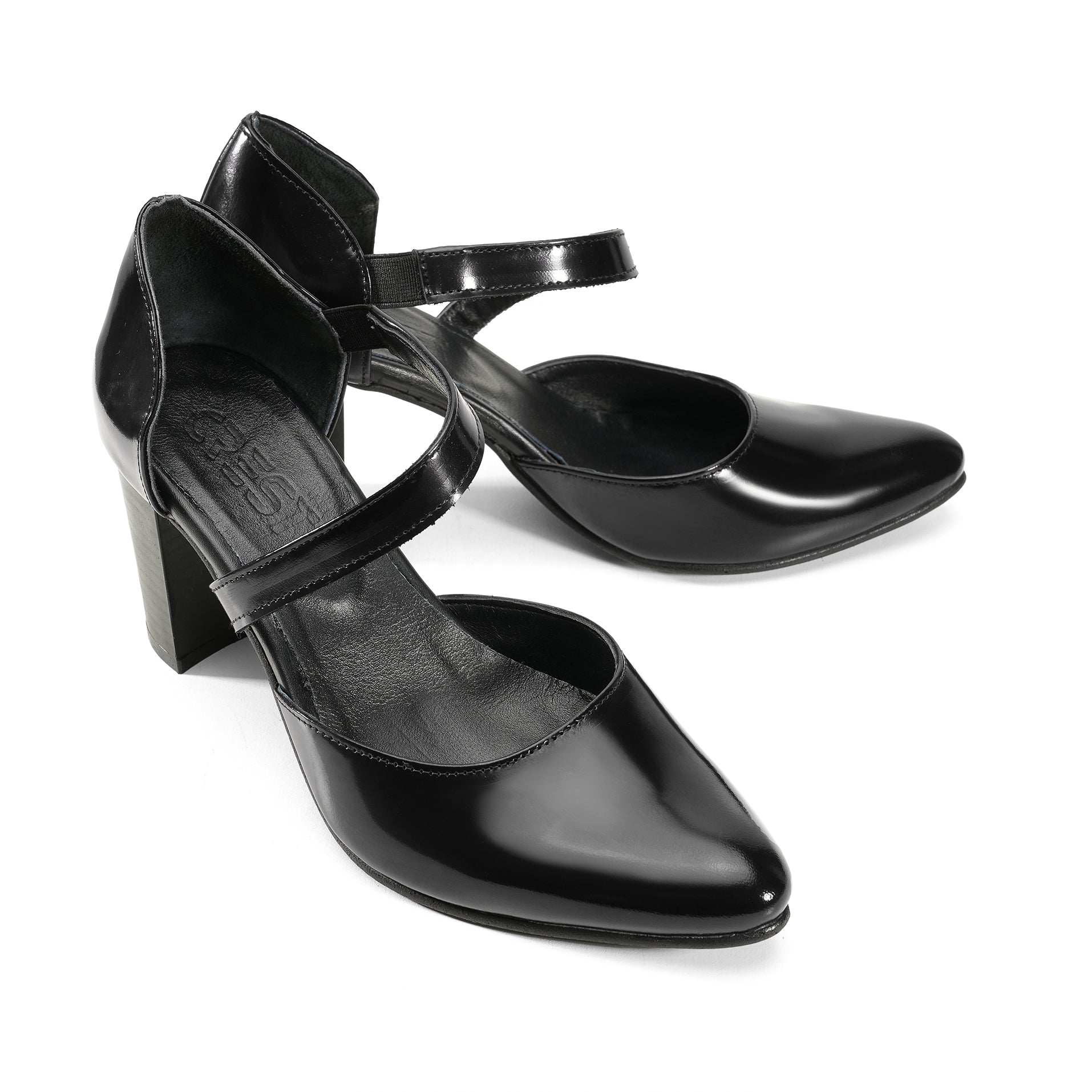 Midnight Chic Stilettos | Black - Crestshoes