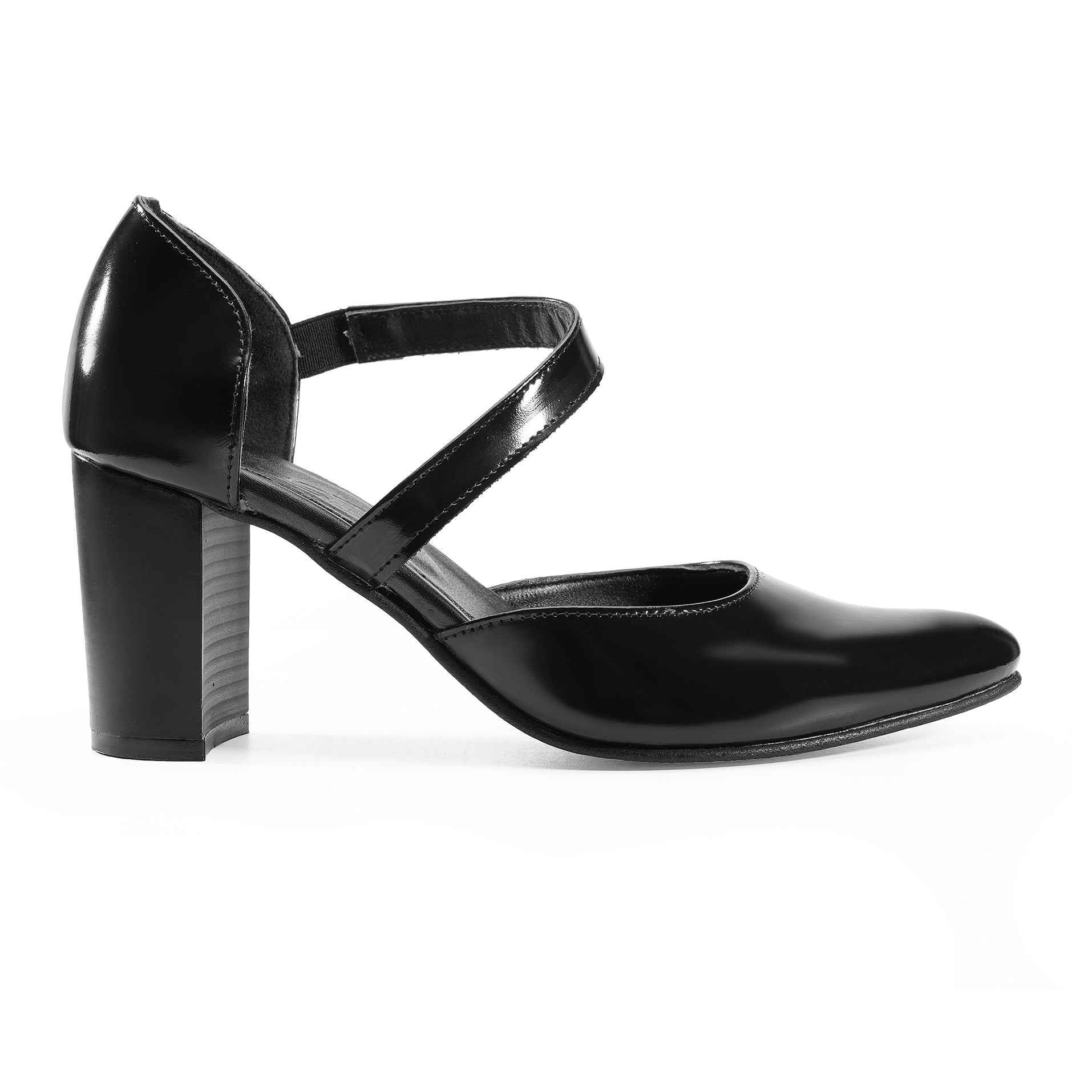 Midnight Chic Stilettos | Black - Crestshoes