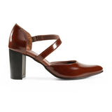 Midnight Chic Stilettos | Brown - Crestshoes