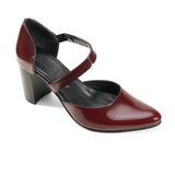 Midnight Chic Stilettos | burgundy - Crestshoes