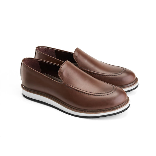 Modern Luxury Loafers -Brown