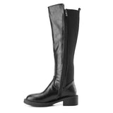 Noir Elegance Boots - Crestshoes