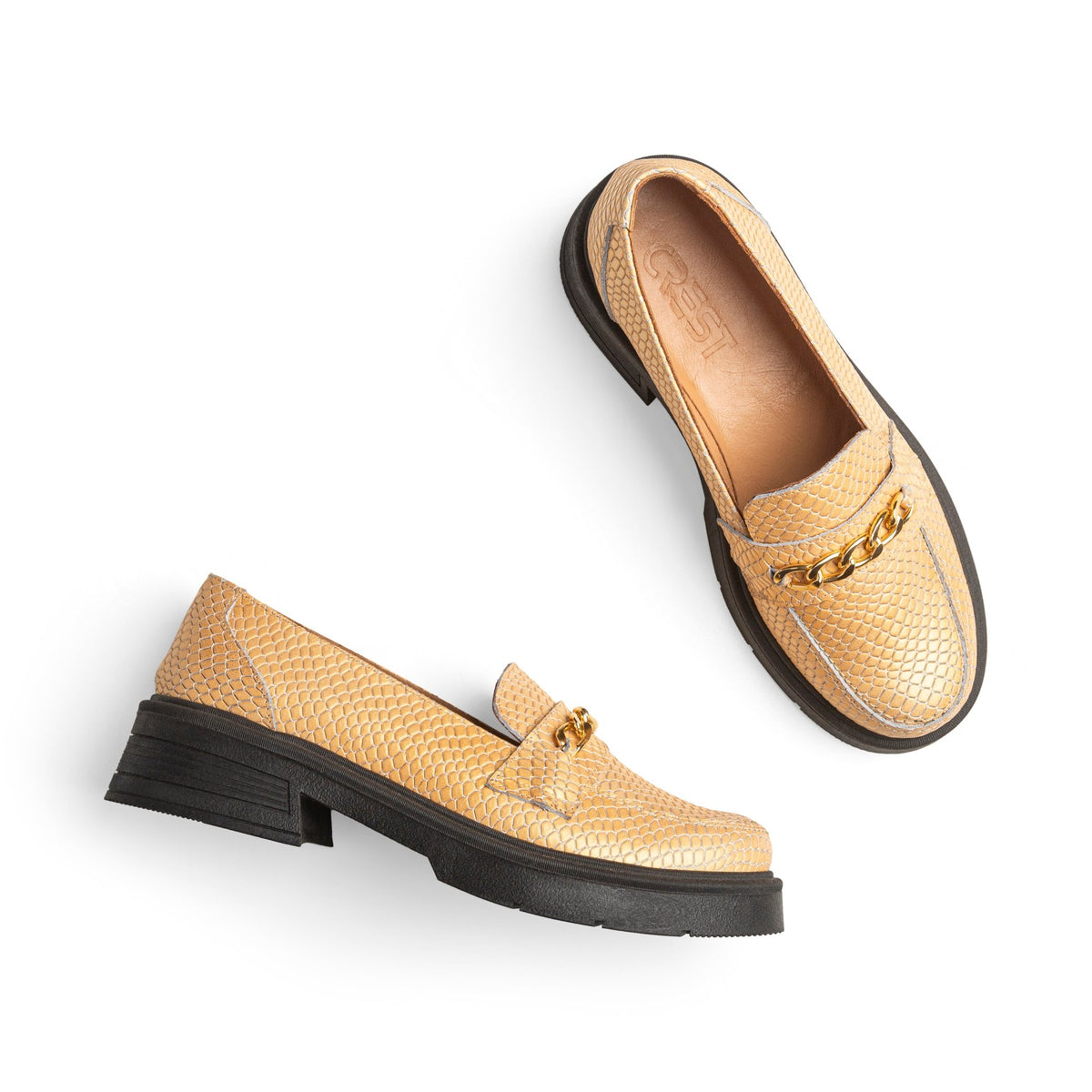 Penelope | Women Platforms - Crocodile - Crestshoes