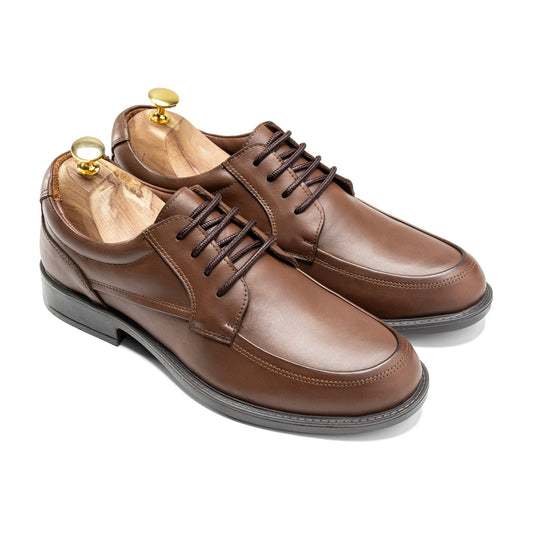 Refined Brown Lace-Ups