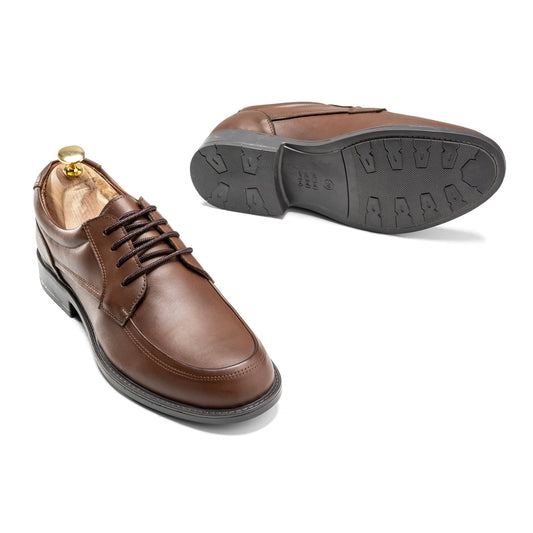 Refined Brown Lace-Ups