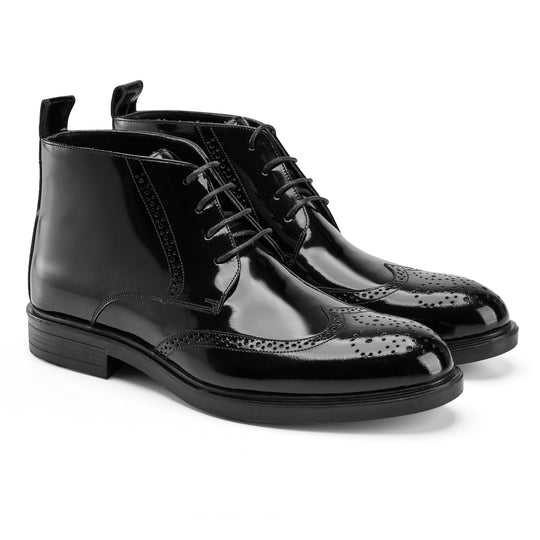 Royal Patent Half Boot - Crestshoes