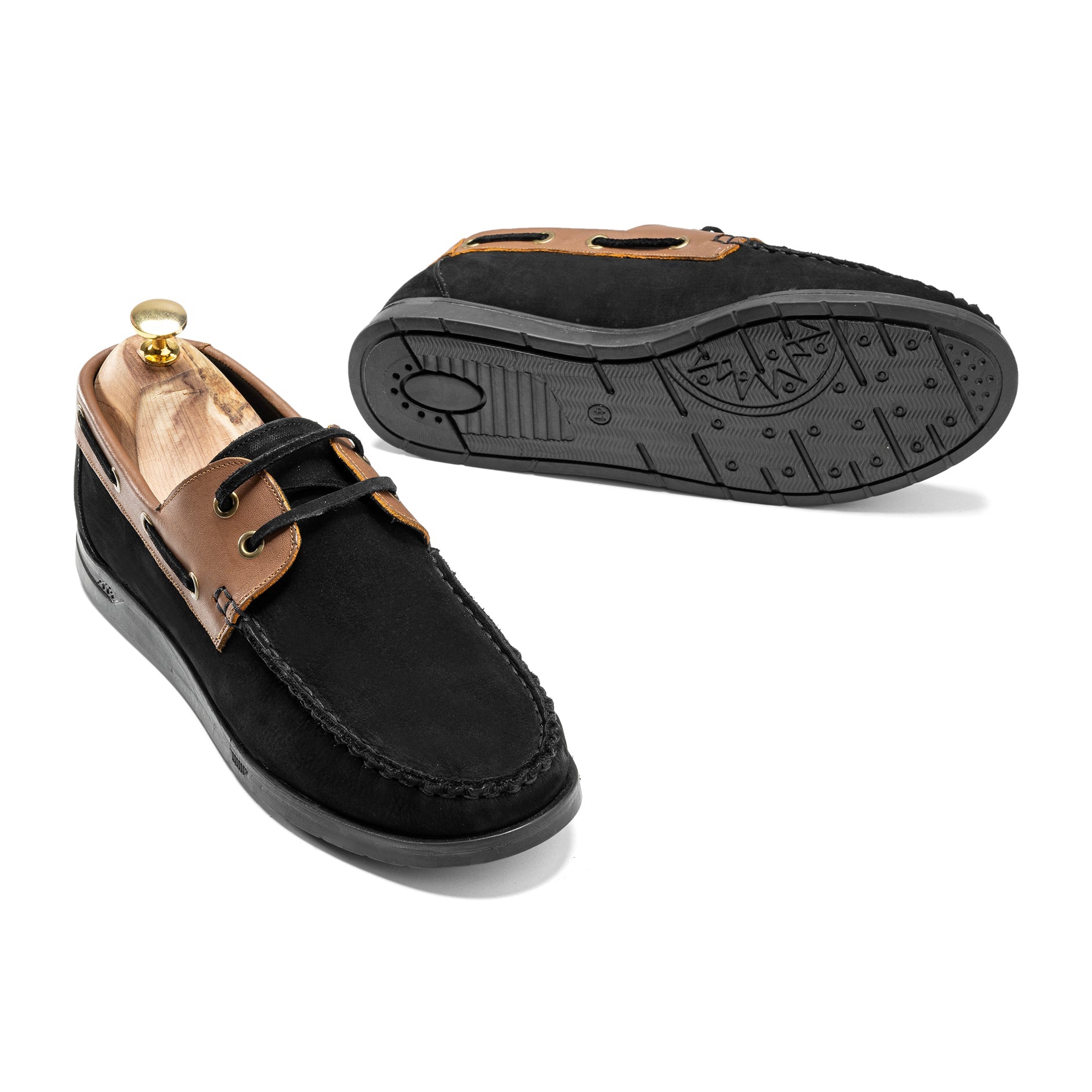 Sebago Spring Summer Docksides | Black - Crestshoes