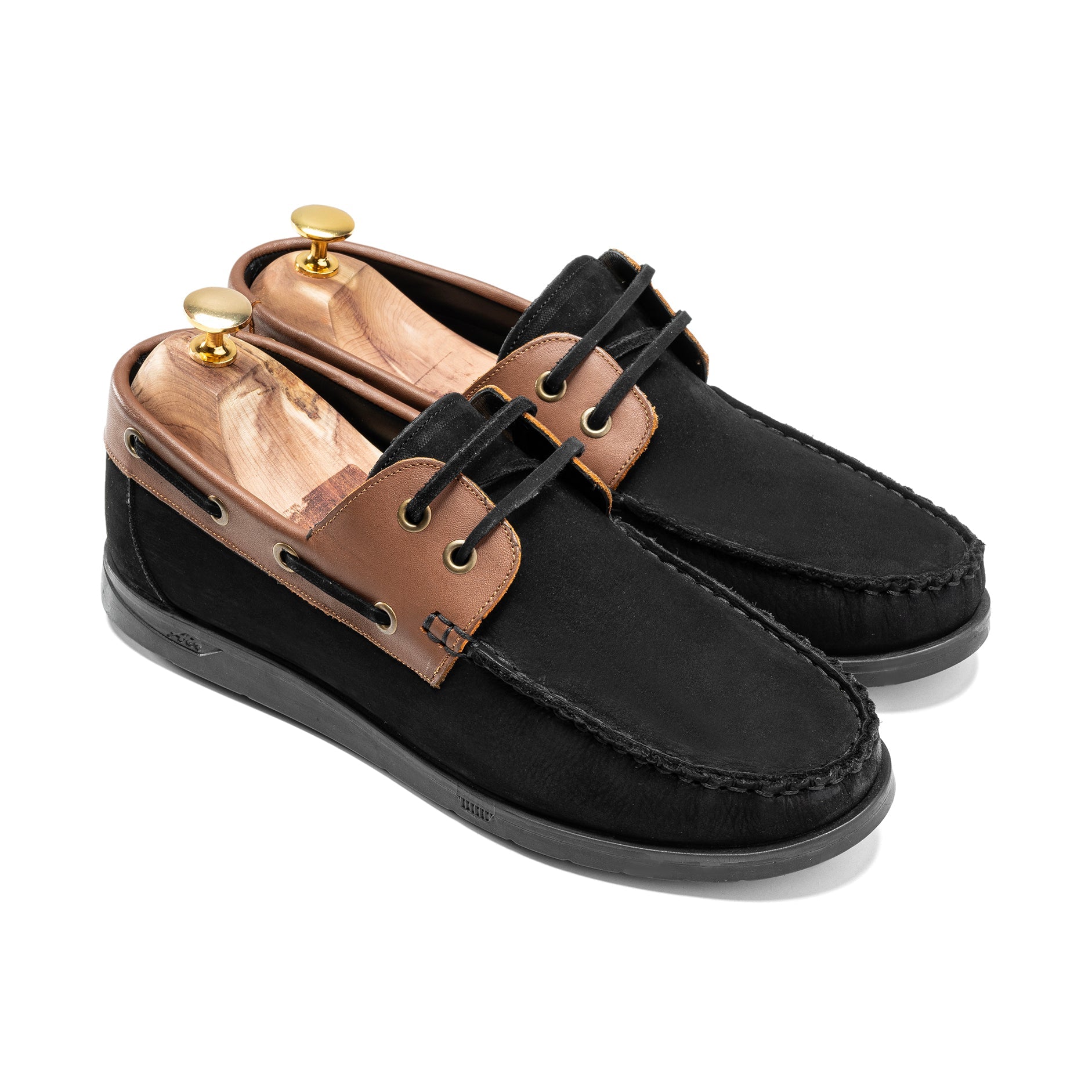 Sebago Spring Summer Docksides | Black - Crestshoes