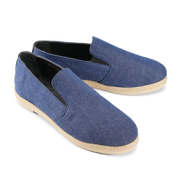 Denim Drift Slip-Ons