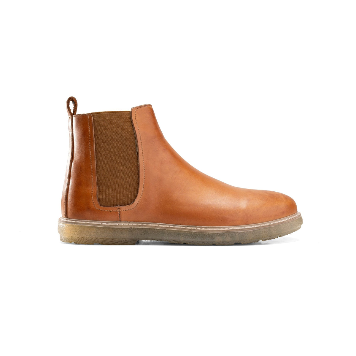 Sharp Havan Cap - Toe Leather Boot - Crestshoes