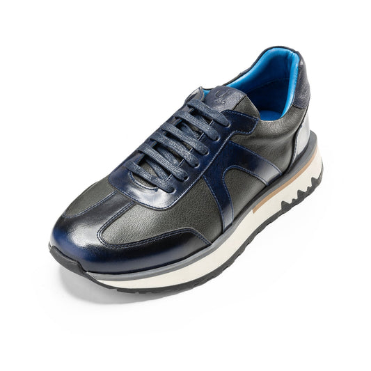 Split Toe Masterpiece in Shell Cordovan -Blue