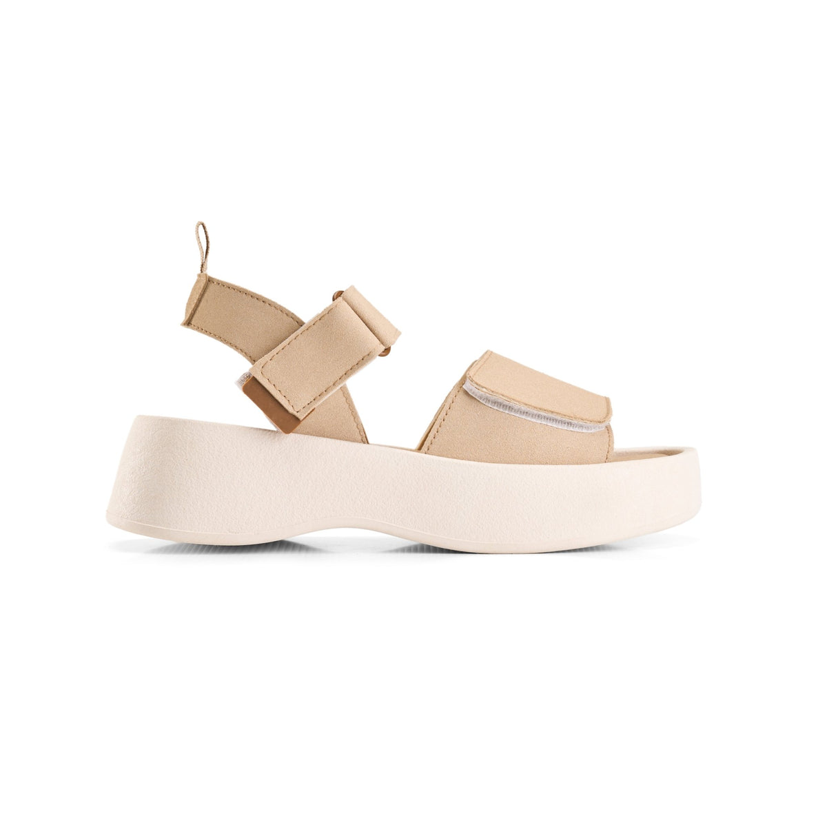 Shine Walk Sandals - Beige - Crestshoes