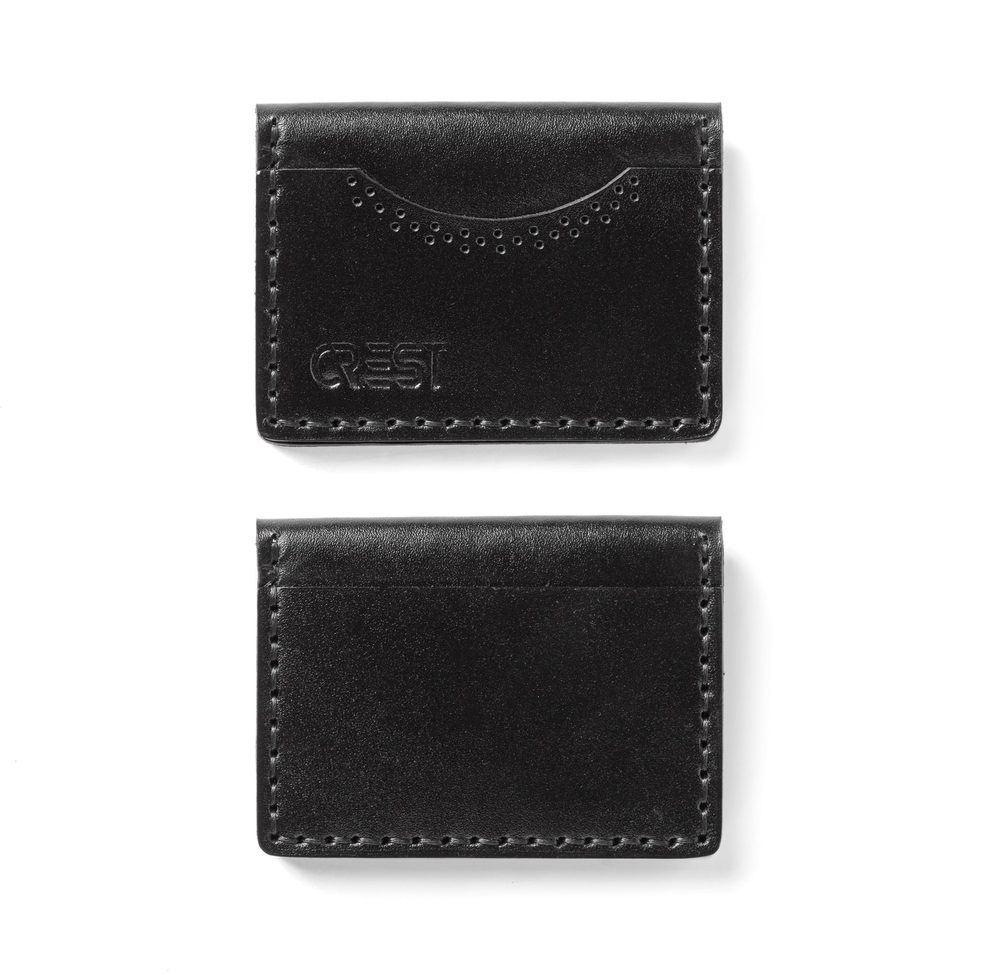 Slim Card Holder - Black - Crestshoes