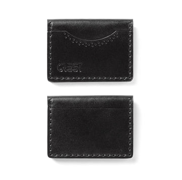 Slim Card Holder - Black - Crestshoes