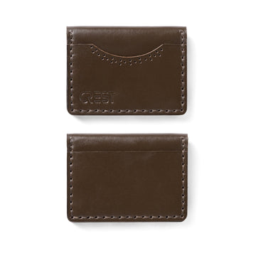 Slim Card Holder - Brown - Crestshoes