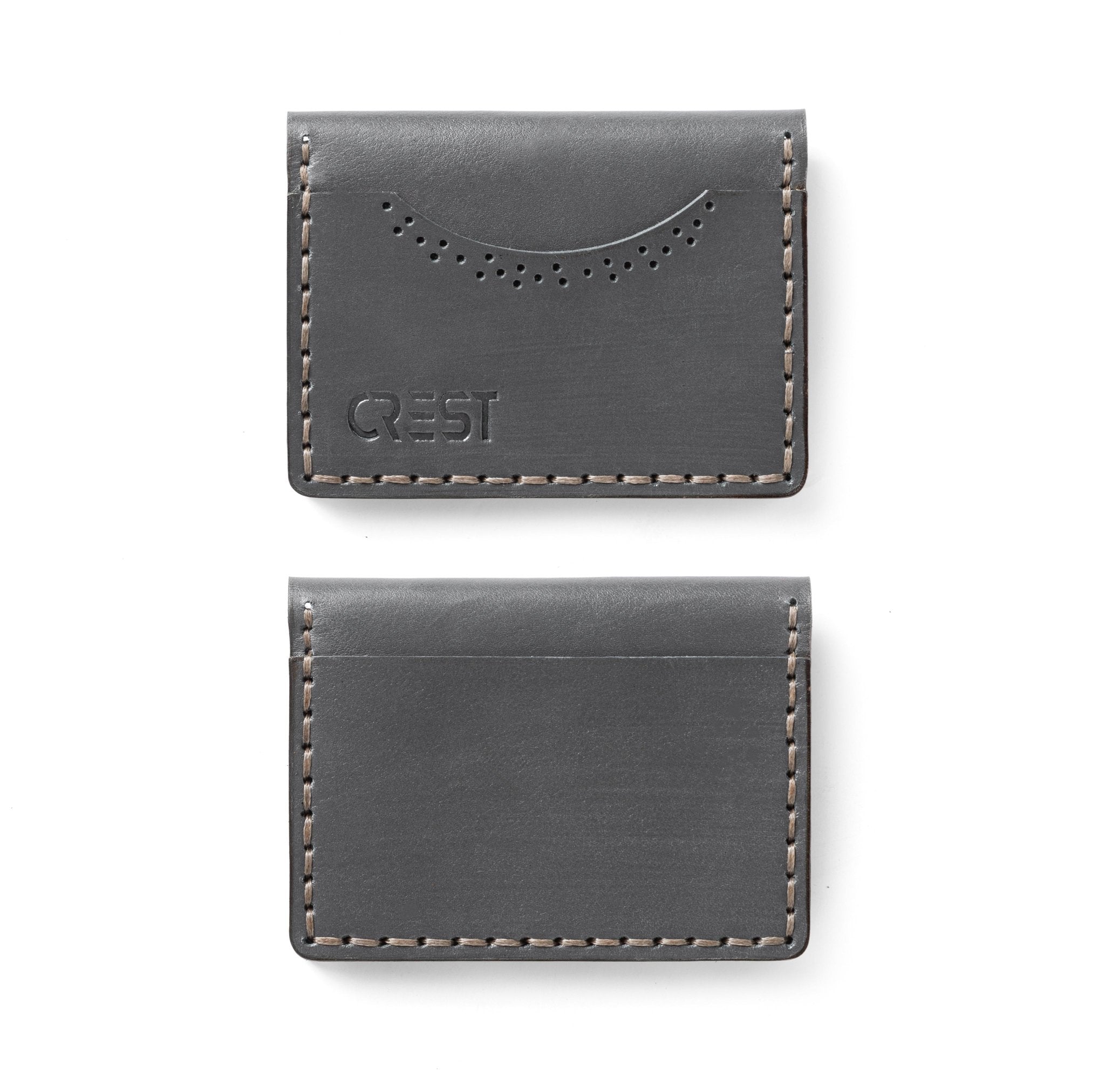 Slim Card Holder - Grey - Crestshoes