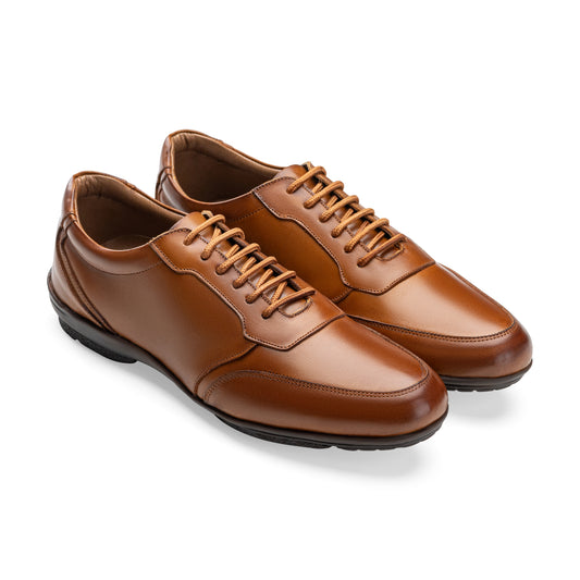 Sunny Smash Genuine Suede Sneaker - Brown