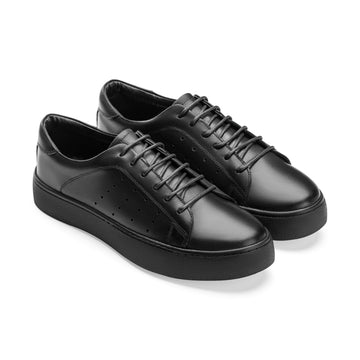 Sunny Smash Genuine Suede Sneaker - Black