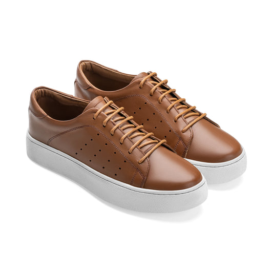 Sunny Smash Genuine Suede Sneaker - Brown