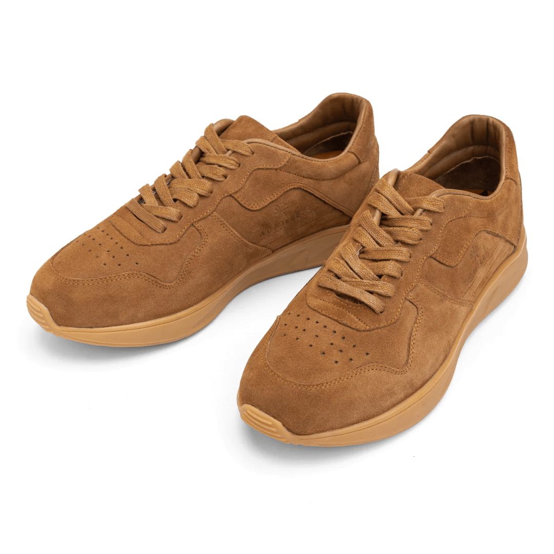 SOFT SPLIT SUEDE TRAINERS - Havan - Crestshoes