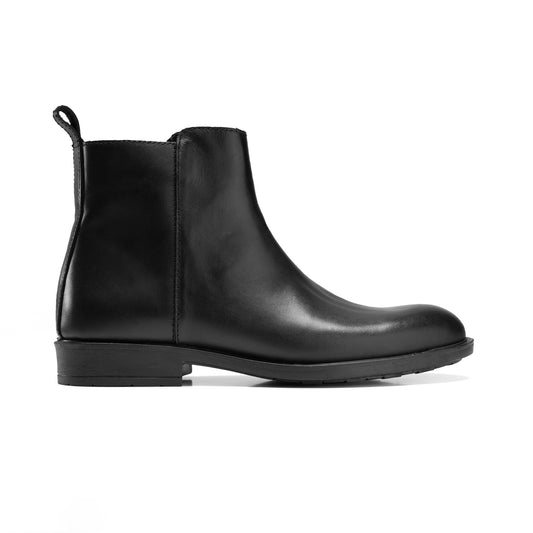 Sophisticated Black Half Boot