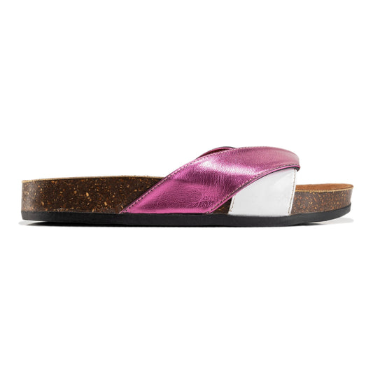 Stellar sandals | Pink in white