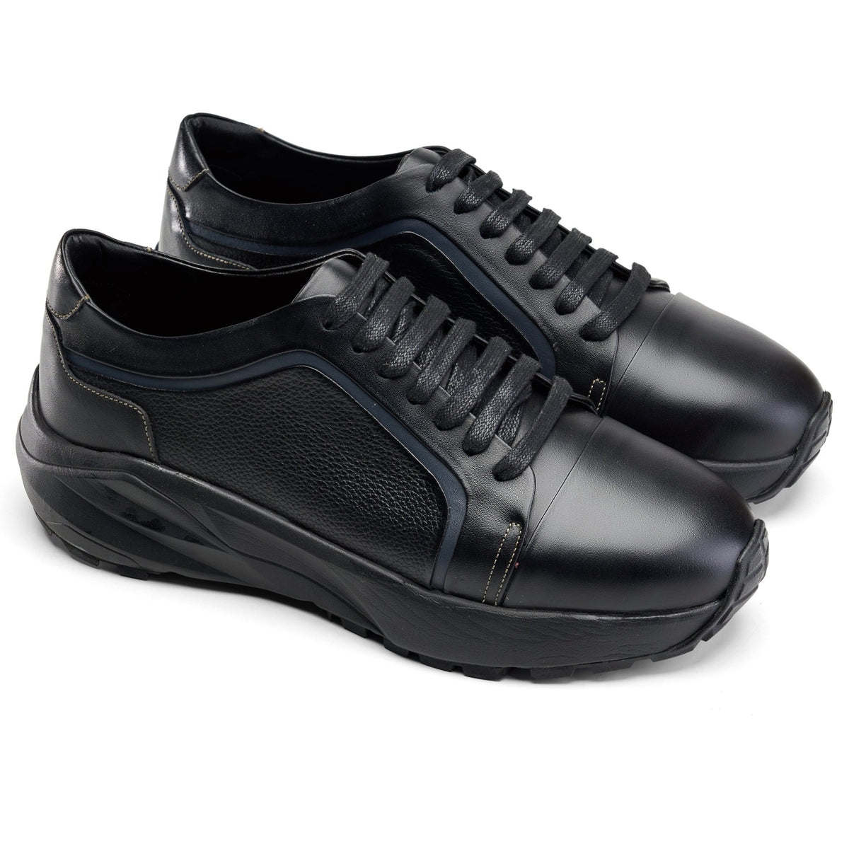 StreetCore Leather Sneakers - Crestshoes