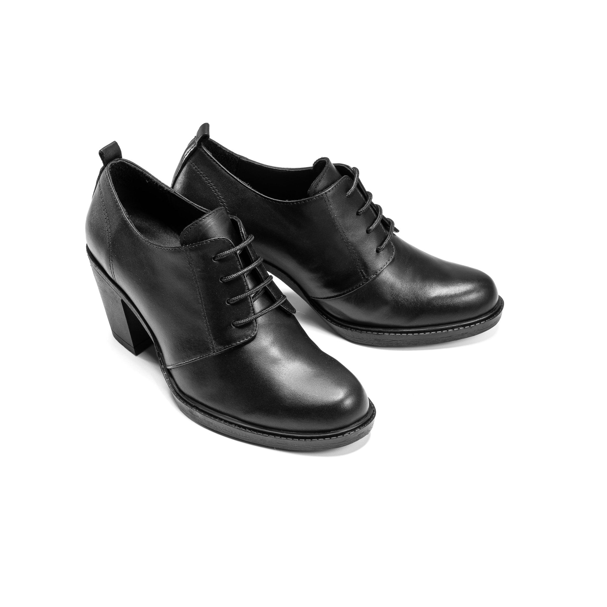 Stylish Heel | Black - Crestshoes
