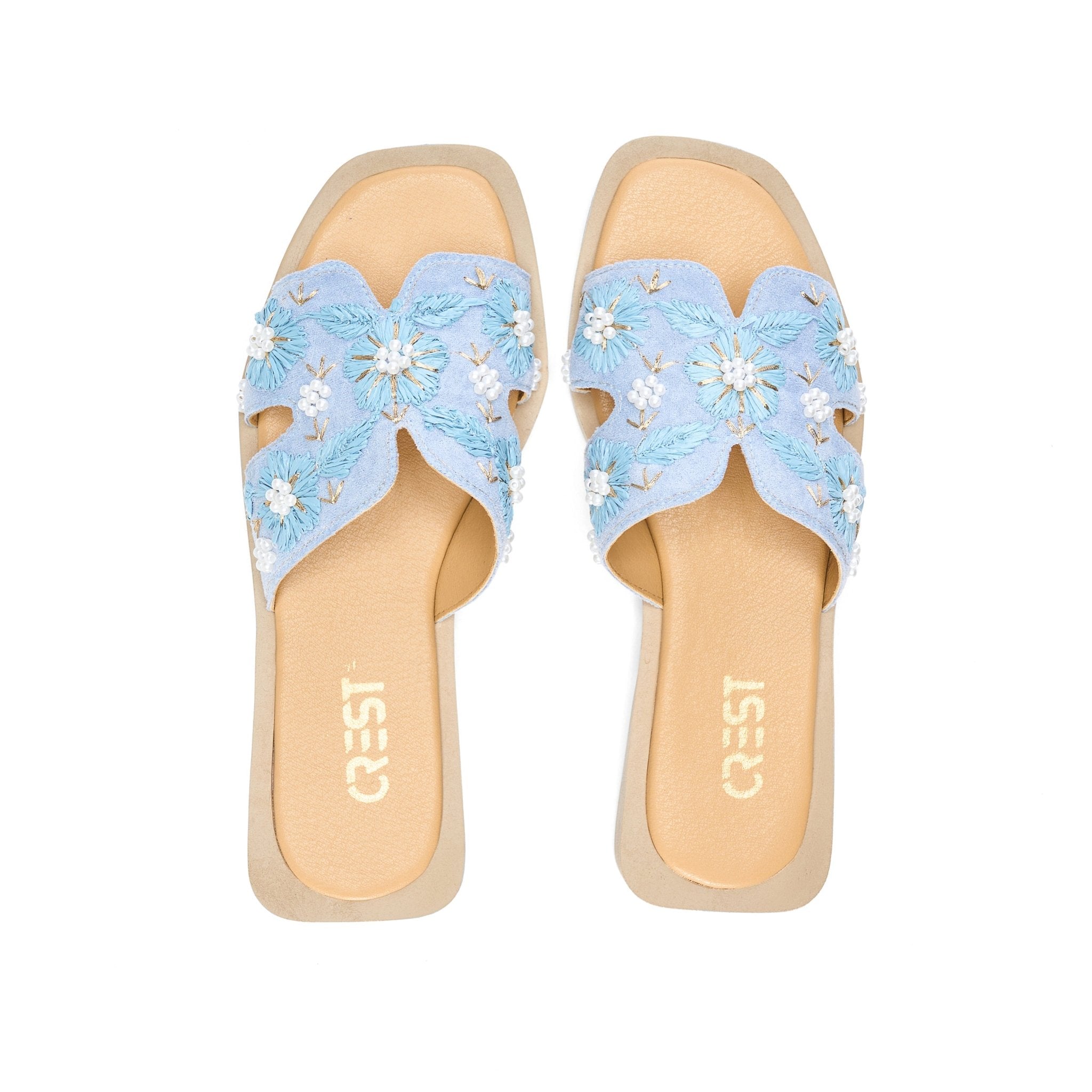 Sunset Strolls - Baby Blue - Crestshoes