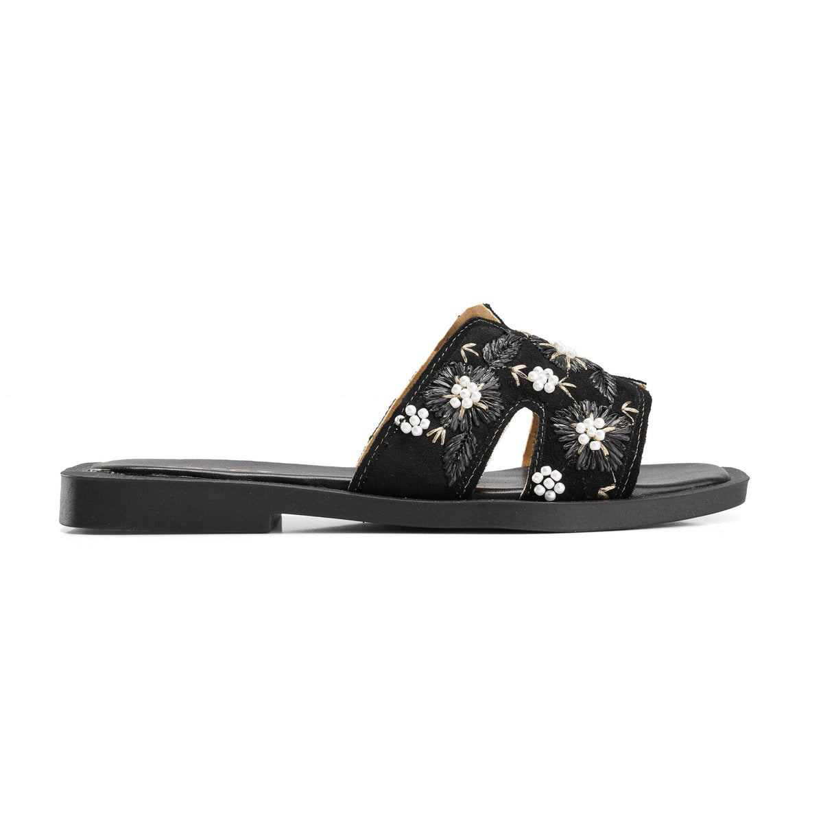 Sunset Strolls - Black - Crestshoes