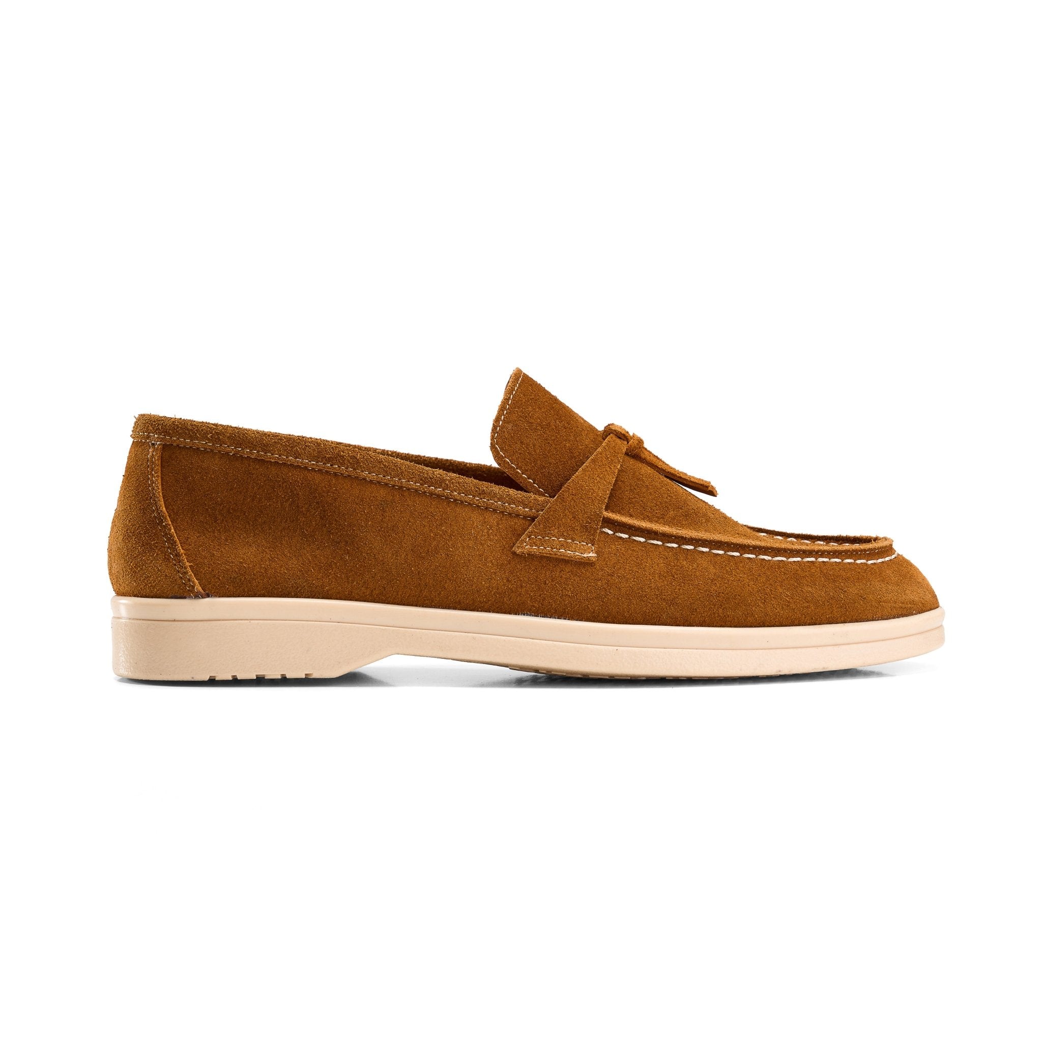 Tassel Suede Loafers –Havan - Crestshoes