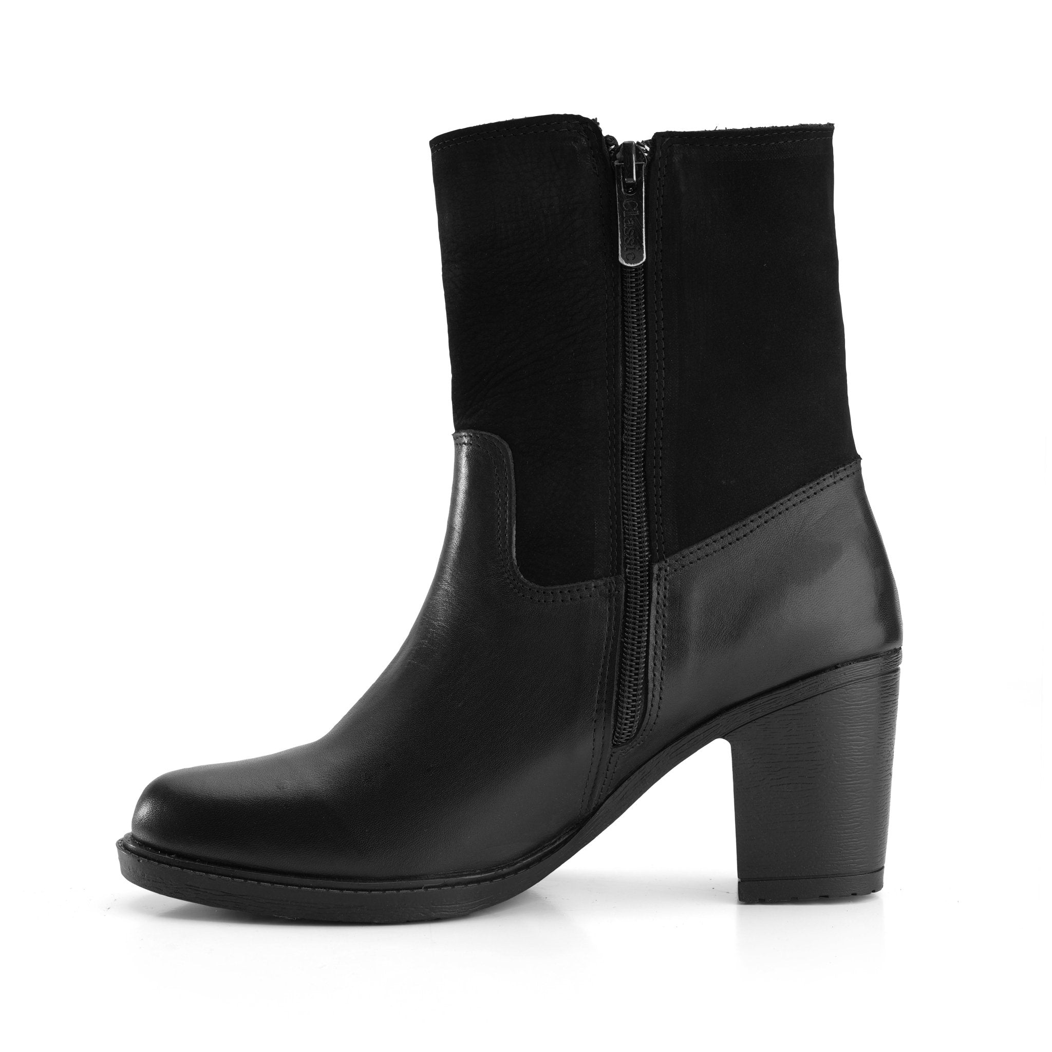 Timeless Style: Black Suede Boots - Crestshoes