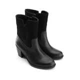 Timeless Style: Black Suede Boots - Crestshoes