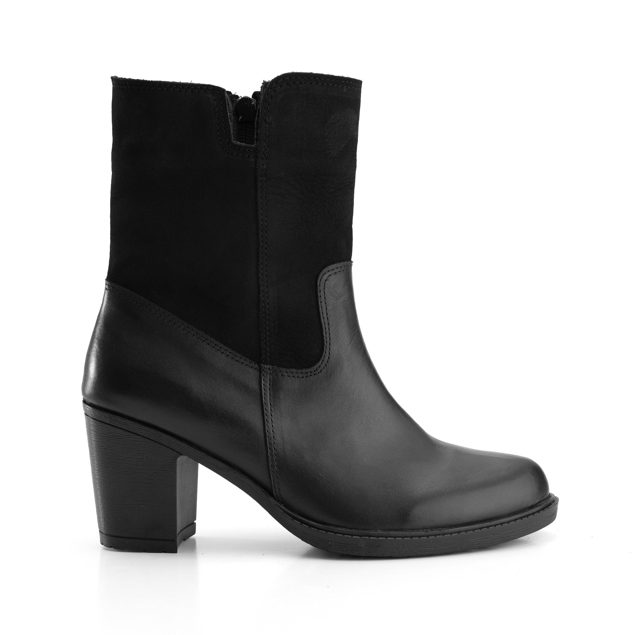 Timeless Style: Black Suede Boots - Crestshoes