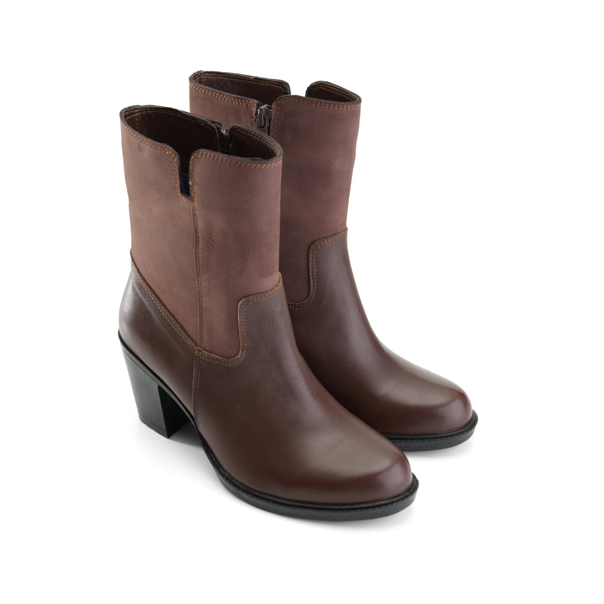 Timeless Style: Brown Suede Boots - Crestshoes